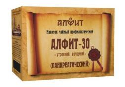 Напиток чайный профилактический № 30 Панкреатический (60 брикетов по 2 г), Алфит