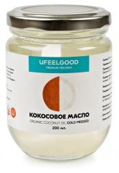 Масло кокосовое ORGANIC UFEELGOOD (200 мл)