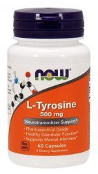 NOW L-Tyrosine 500 мг (60 кап)