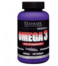 Ultimate Nutrition Omega-3 1000 mg ( 180 caps )