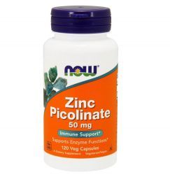 NOW Zinc Picolinate 50 mg (120 капс)