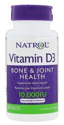 Natrol Vitamin D3 10.000МЕ (60 таб)